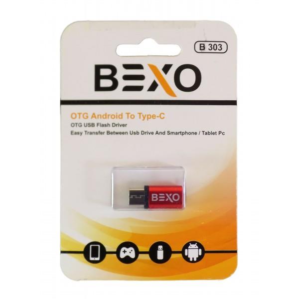 تبدیل Micro USB به BEXO TYPE-C مدل B 303